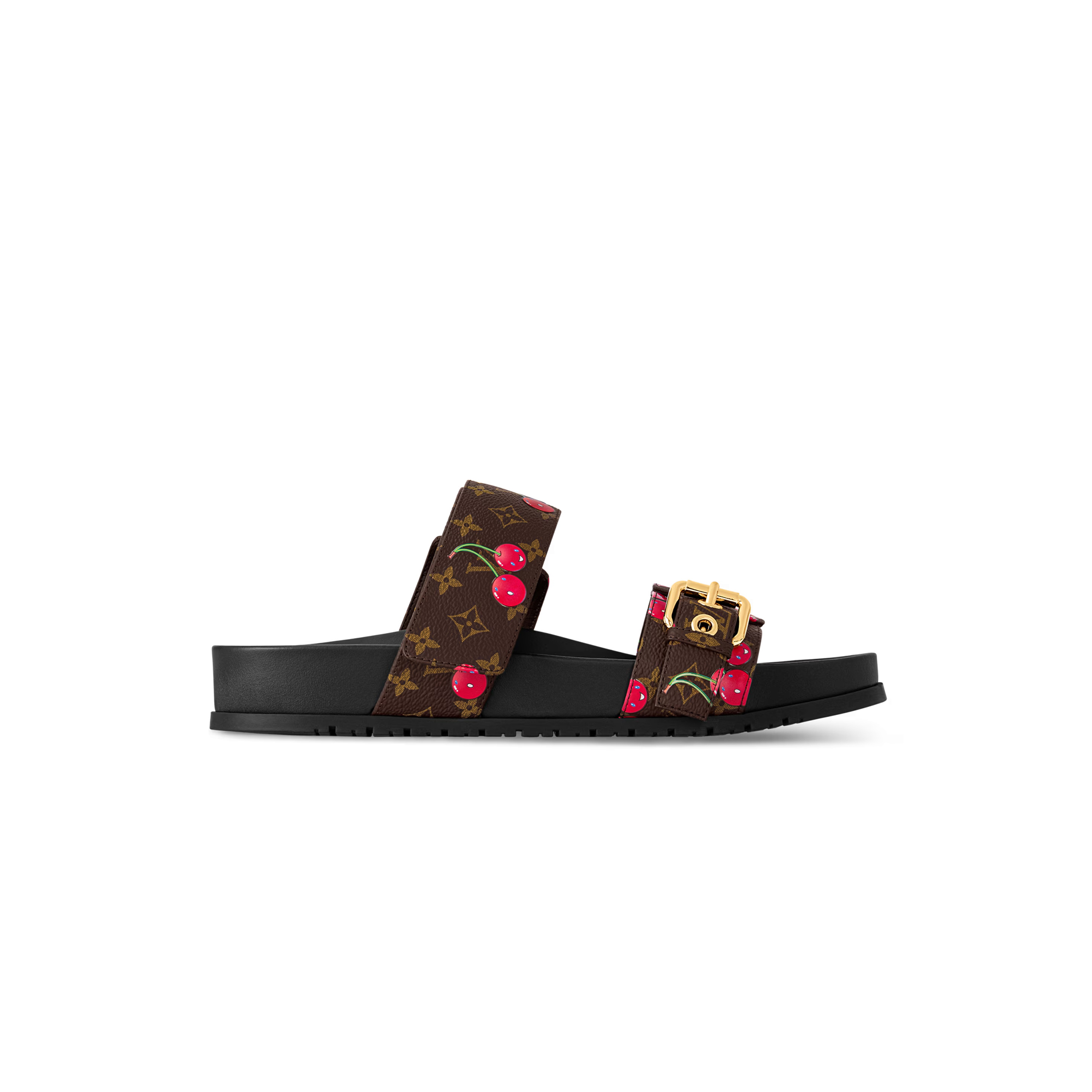 l0*is V*t0n murakami lv x tm bom dia flat comfort mule 1ahm03